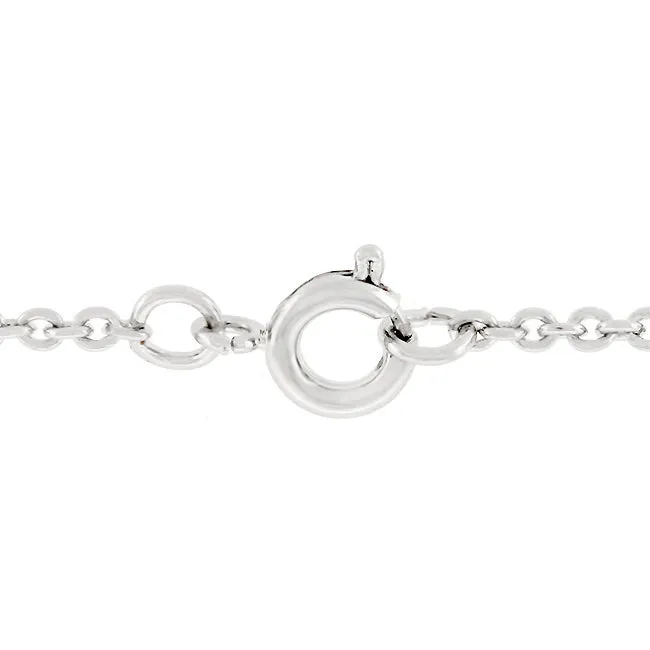 LOVCIA Radiant 8mm Zircon Necklace Pendant