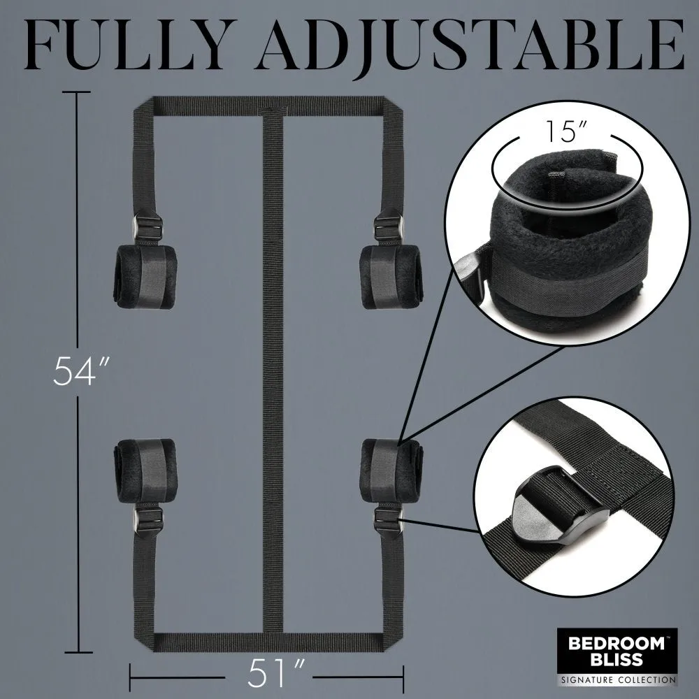 Lover's Bed Restraint System (Black)