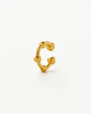 Lucy Williams Mini Orb Ear Cuff | 18ct Gold Vermeil
