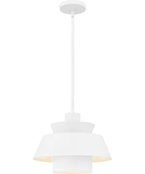 Lumi 1-light Pendant Matte White