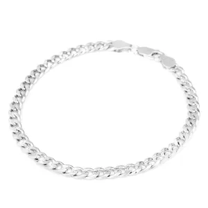 Made In Italy Solid 925 Sterling Silver Classic Curb Chain 20
