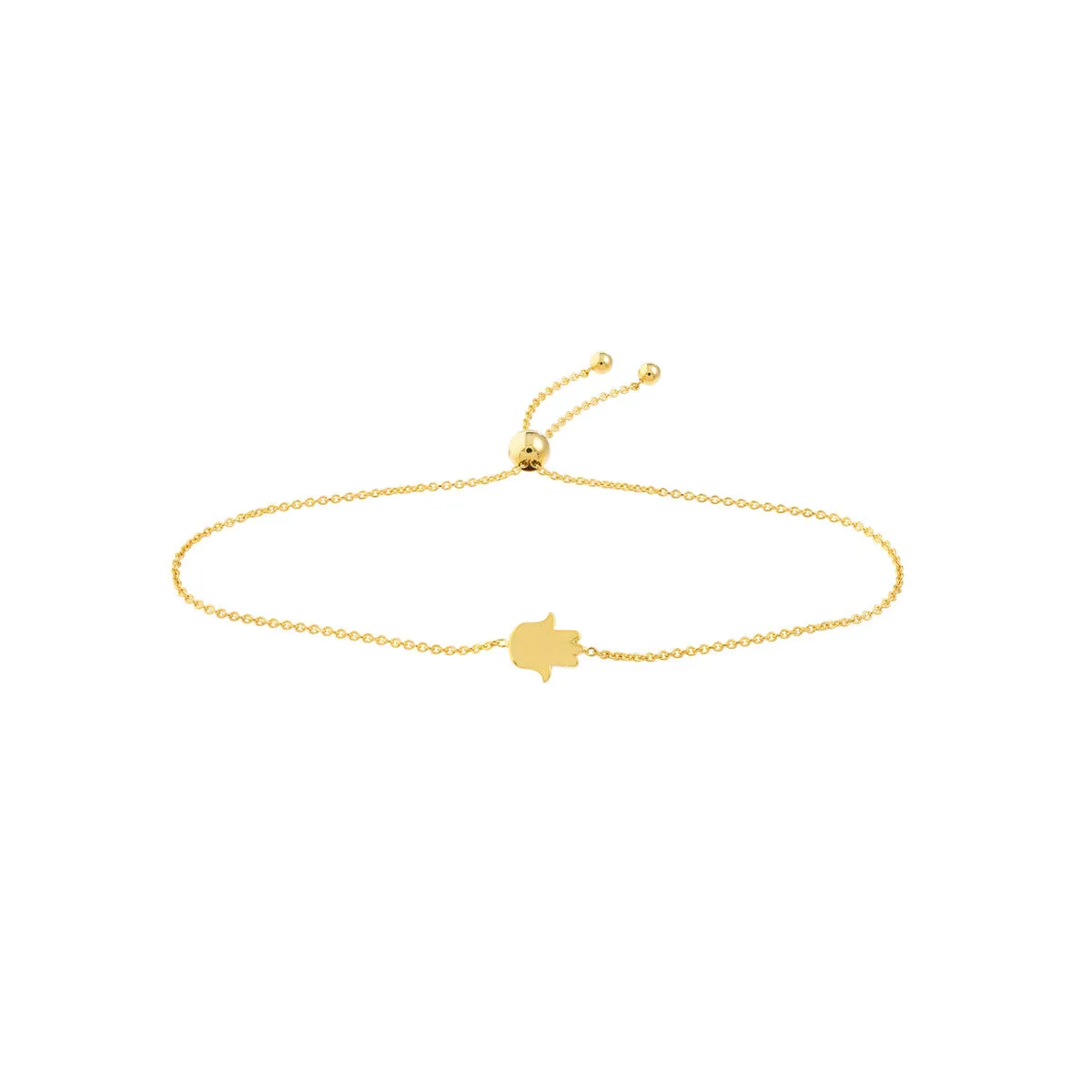 Mini Hamsa Hand Bolo Bracelet