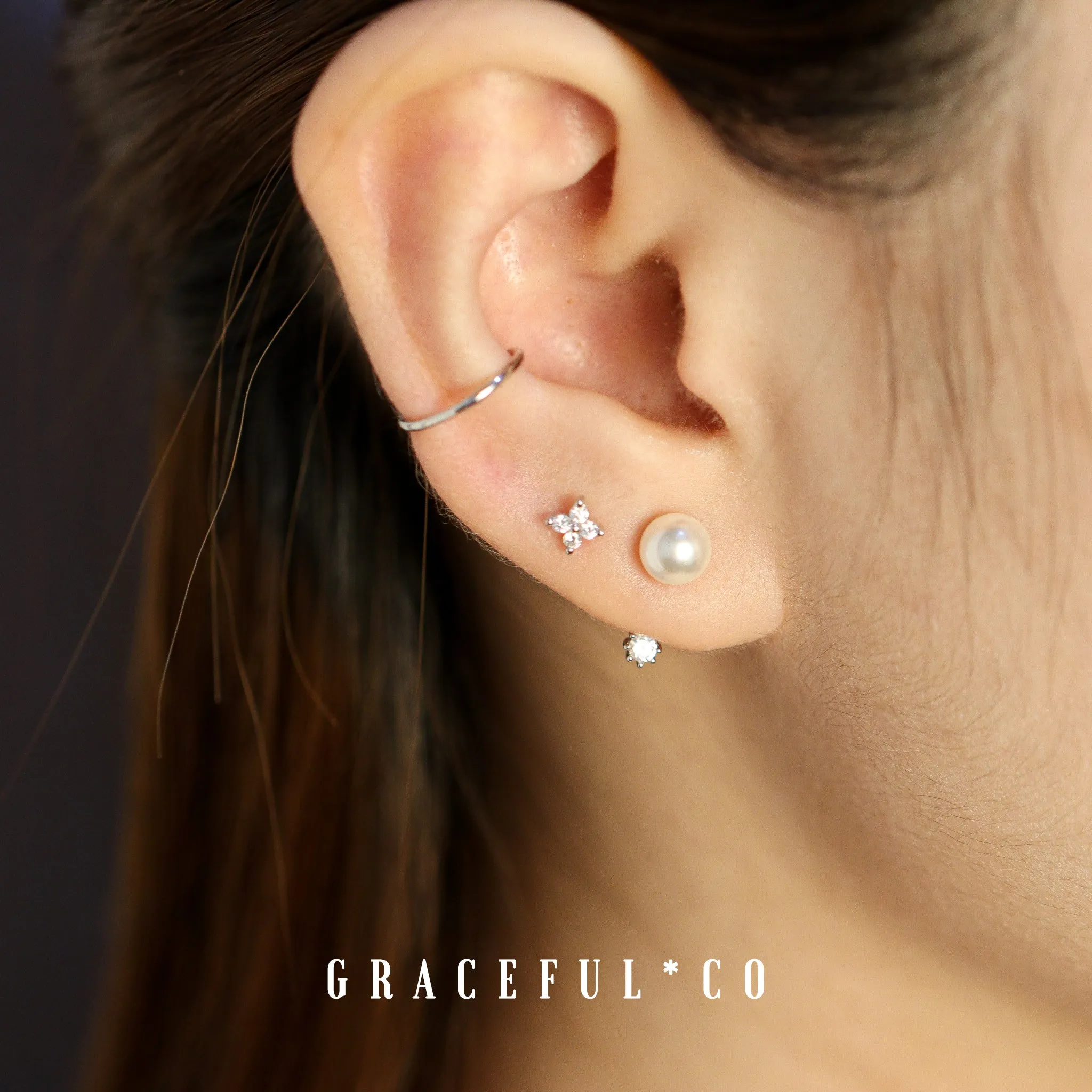 Minimalist Shape Ear Cuffs