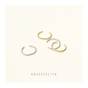 Minimalist Shape Ear Cuffs
