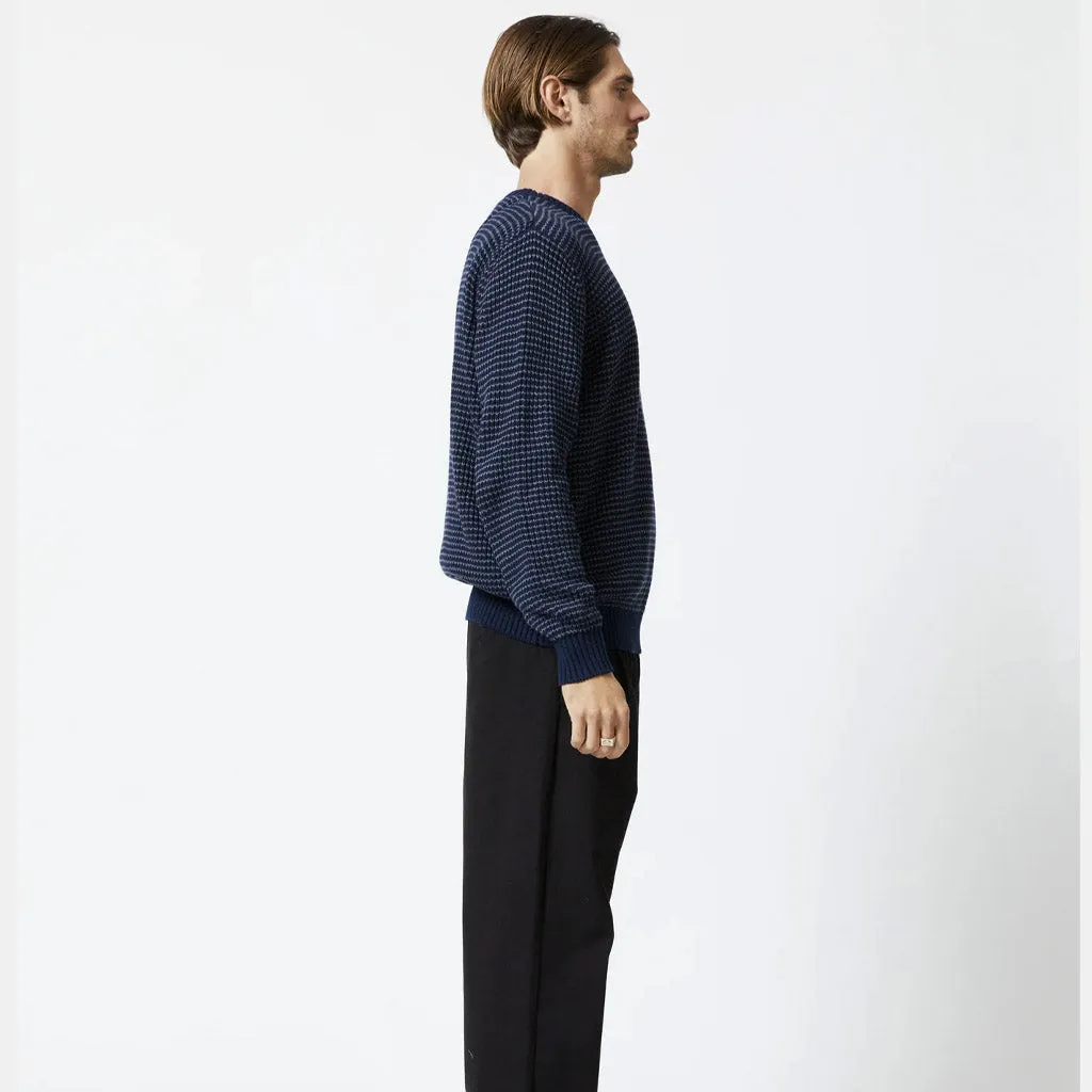 MR SIMPLE : SAILOR KNIT - Navy / Graphite