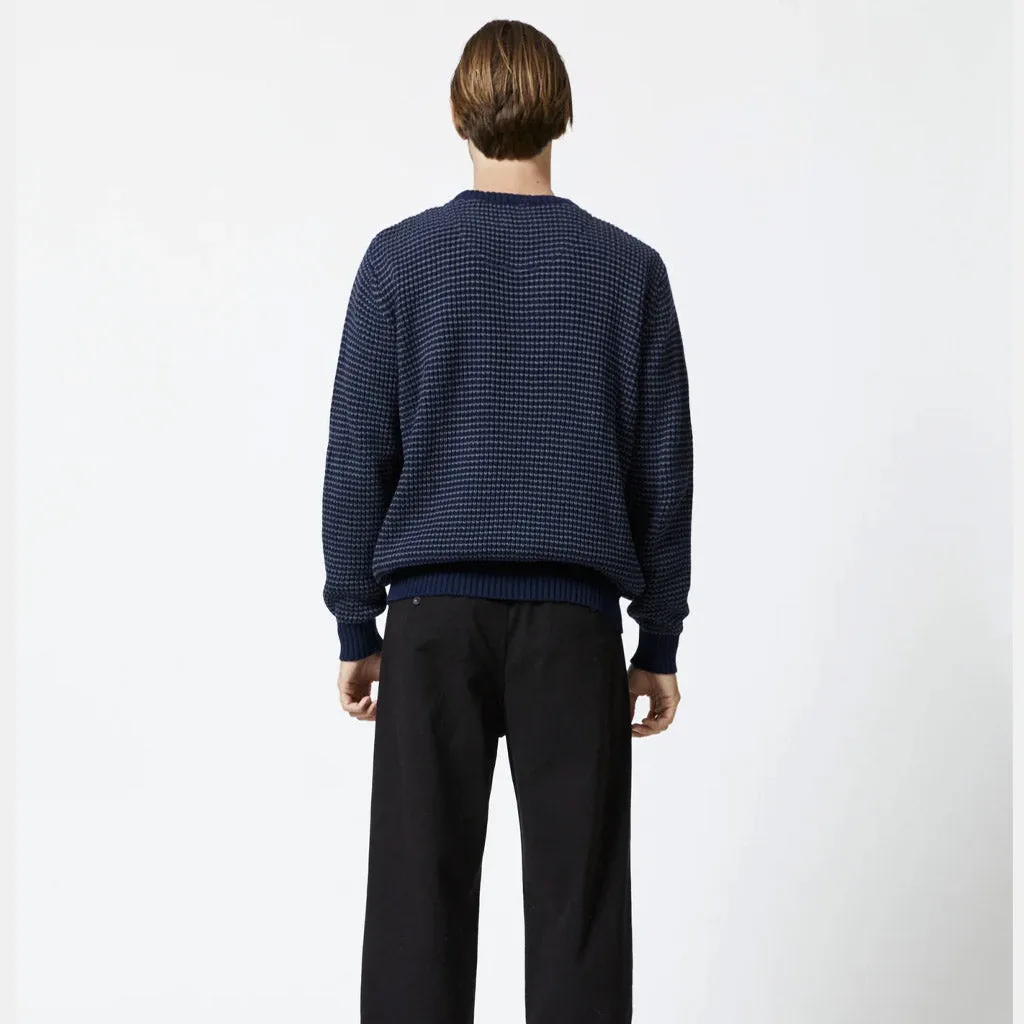 MR SIMPLE : SAILOR KNIT - Navy / Graphite