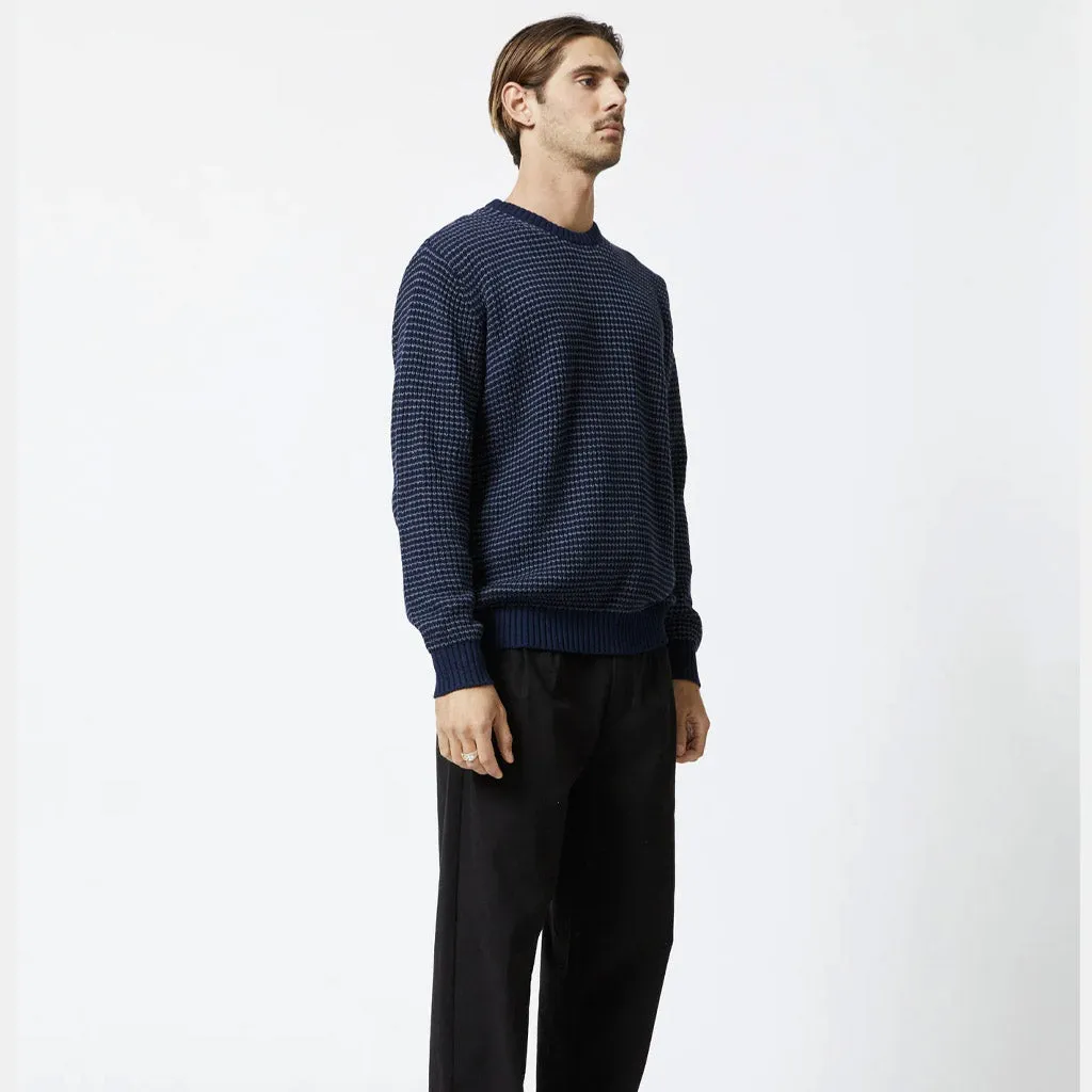 MR SIMPLE : SAILOR KNIT - Navy / Graphite