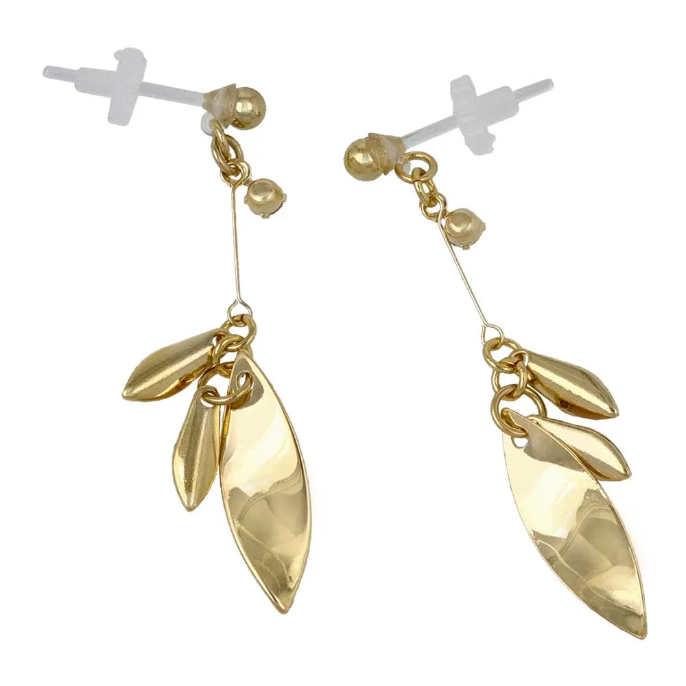 Multi Drop Plastic Post Earrings