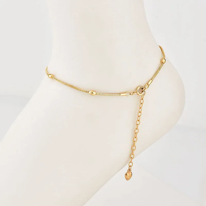 New Arrival Heart Female Anklets