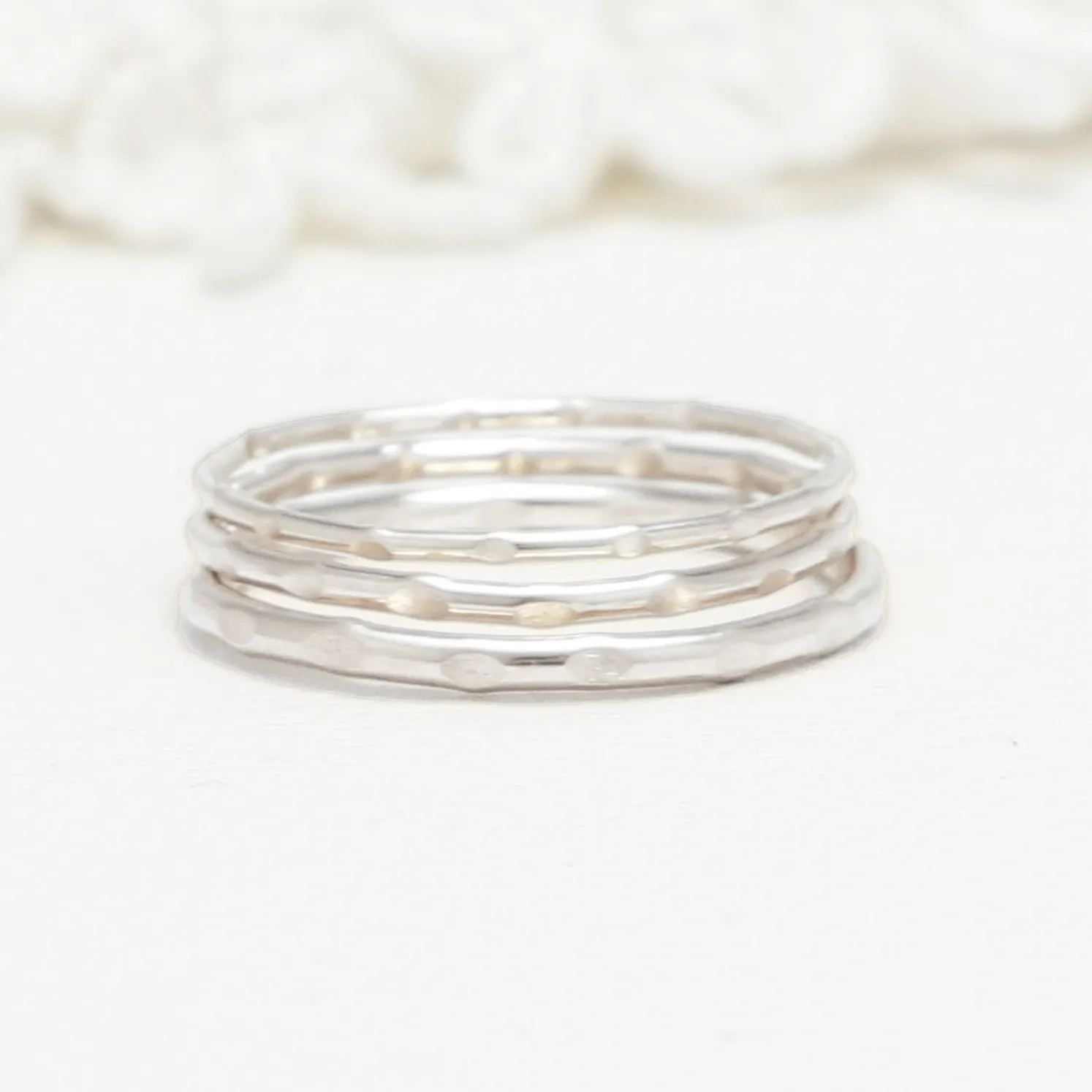 Prosperity Dotted Rings