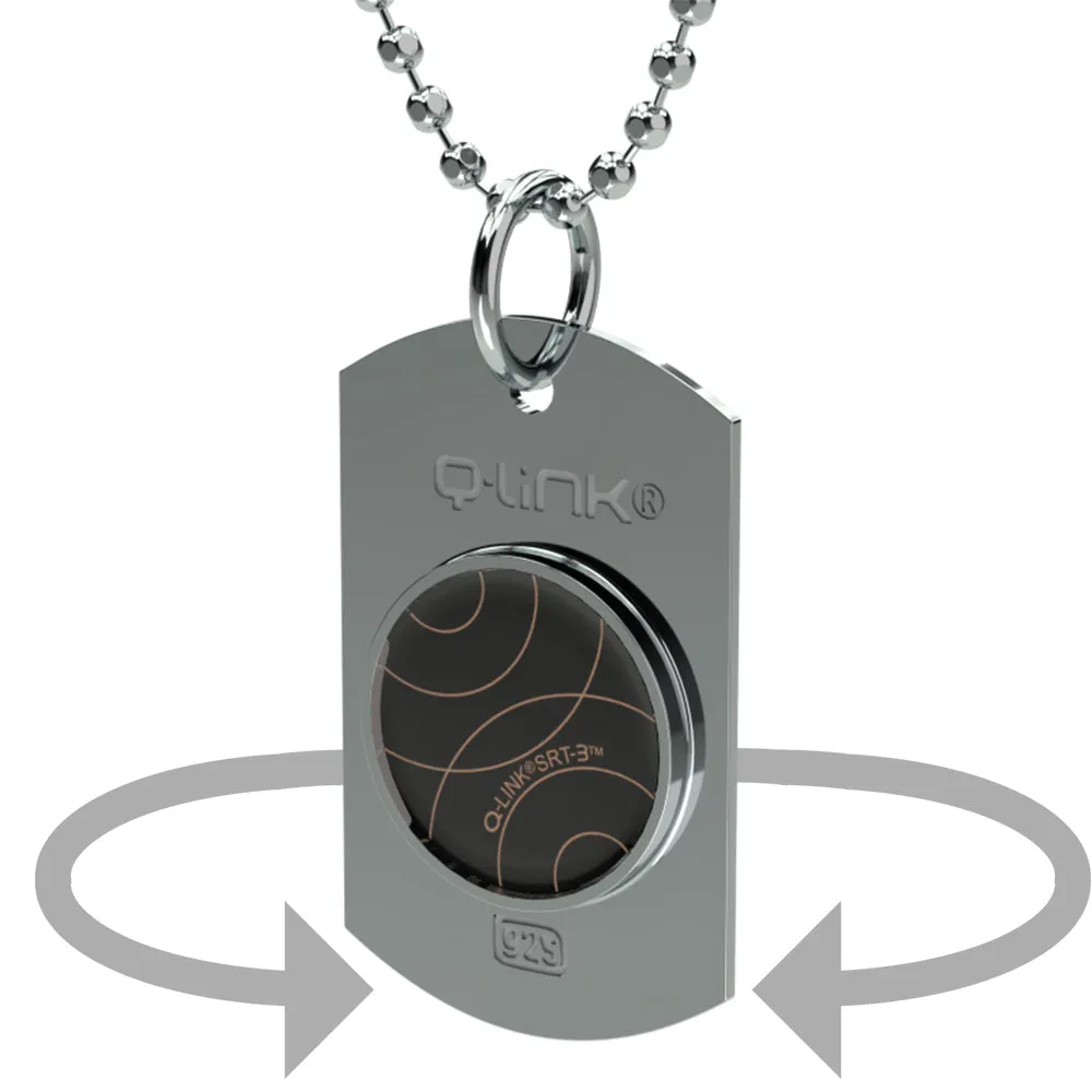 Q-Link Brand Sterling Silver Chain (Faceted)