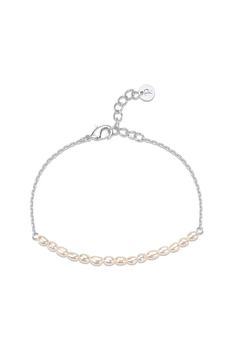 Rose Gold Plated Pearl Bracelets