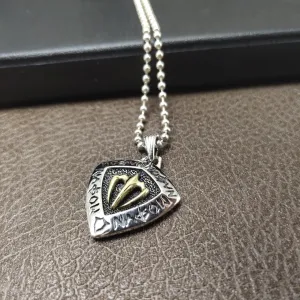 Sacred Trident - Gothic Sterling Silver 925 Pendant by The Nevermore
