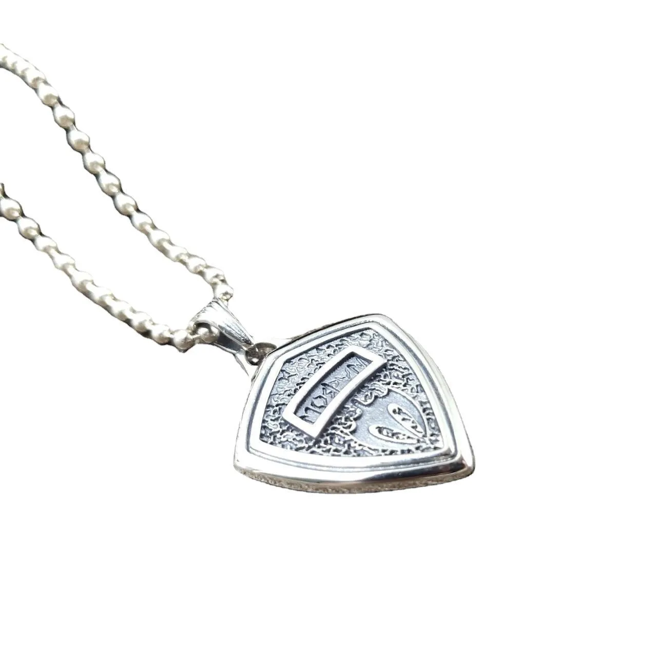 Sacred Trident - Gothic Sterling Silver 925 Pendant by The Nevermore