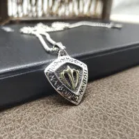 Sacred Trident - Gothic Sterling Silver 925 Pendant by The Nevermore