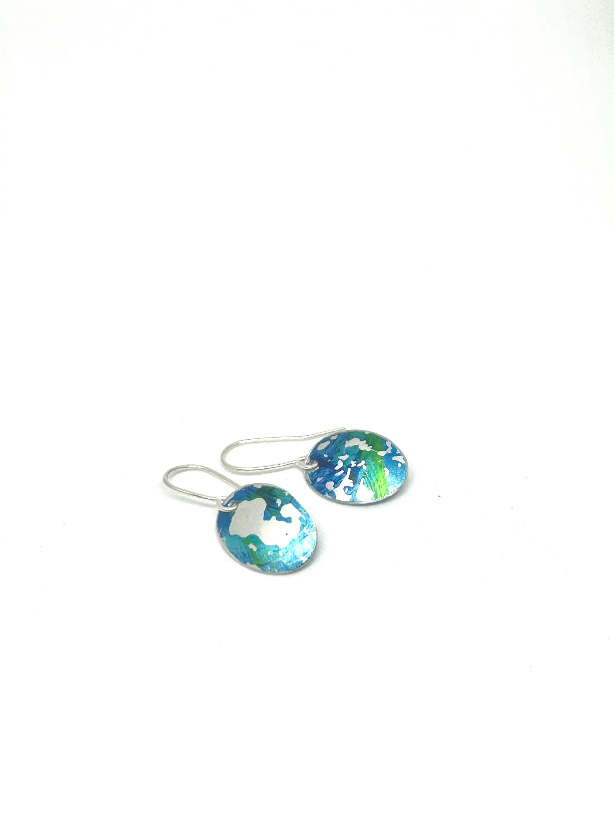 Seascape Oval Earrings