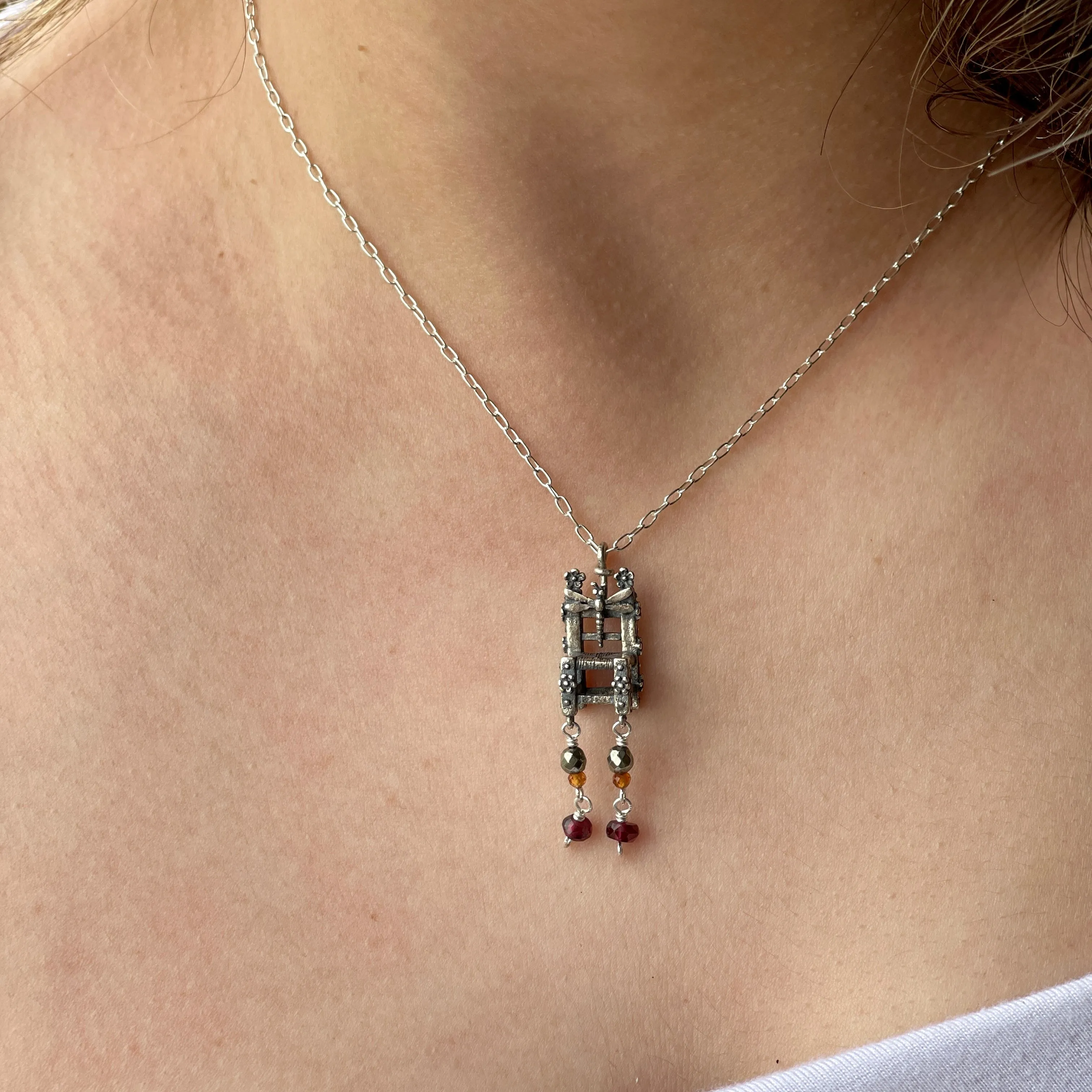 Silla Mexicana Charm Necklace