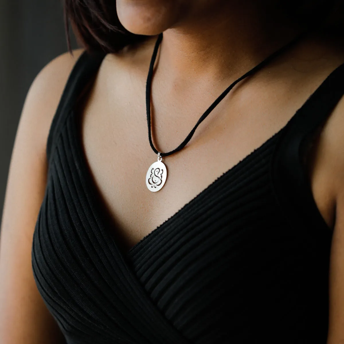 Silver Ganesha necklace for Men & Women