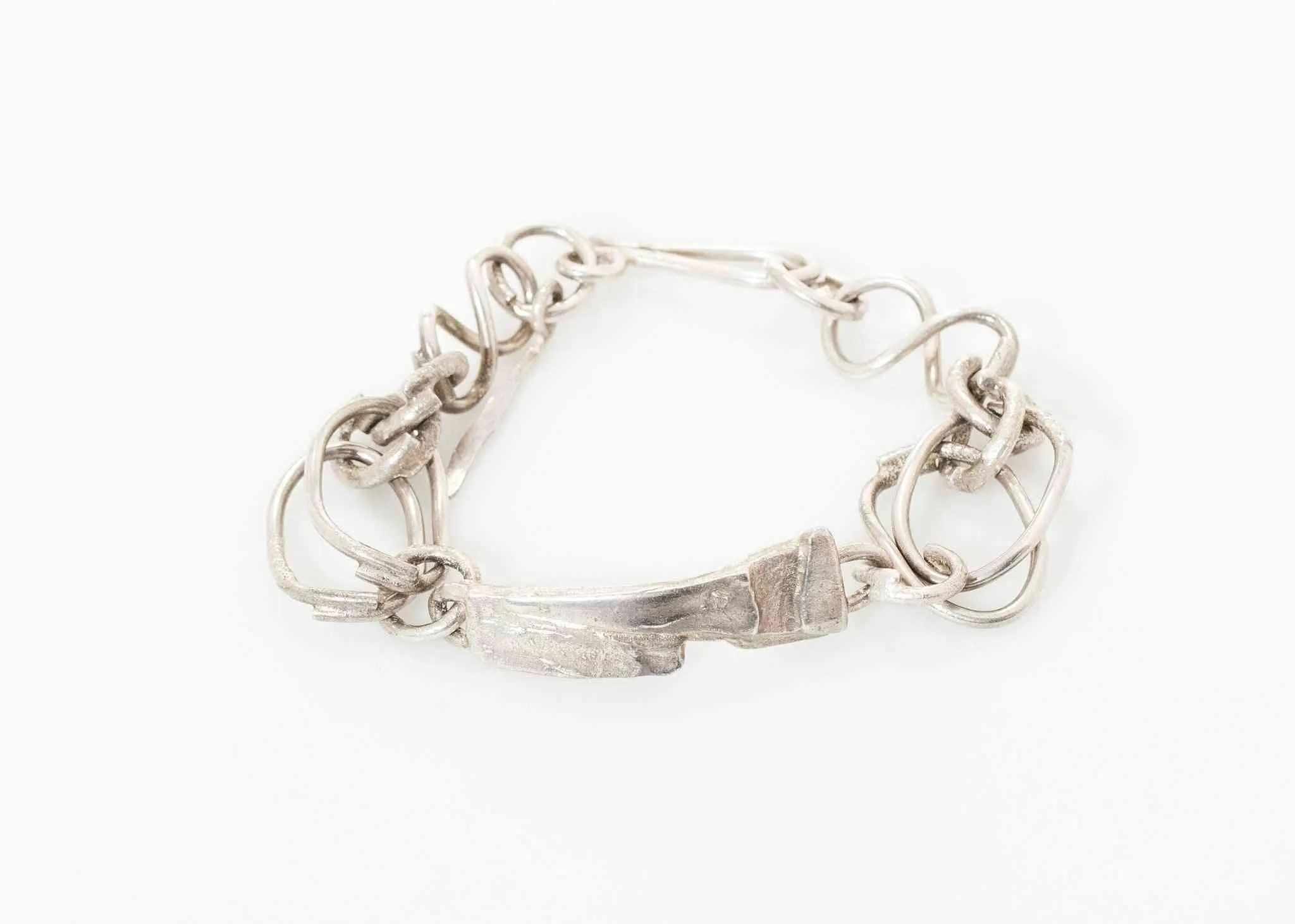 Silver I.D. Bracelet in Sterling