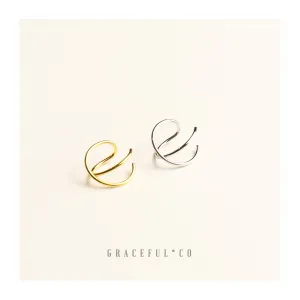 Simple Cross Ear Cuffs