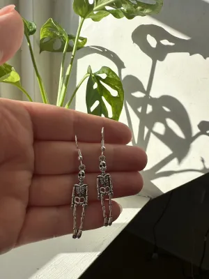 Skeleton Earrings