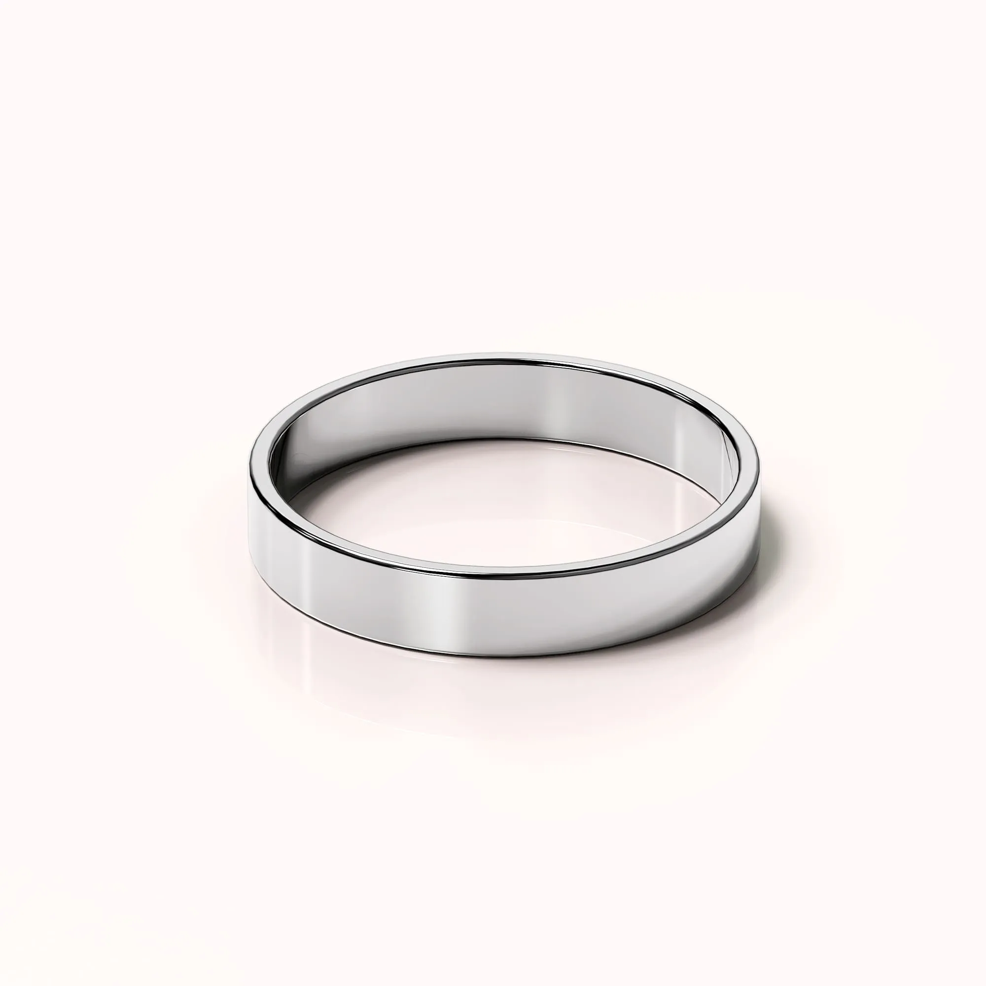 Solid 925 Sterling Silver Classic Band
