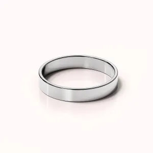 Solid 925 Sterling Silver Classic Band