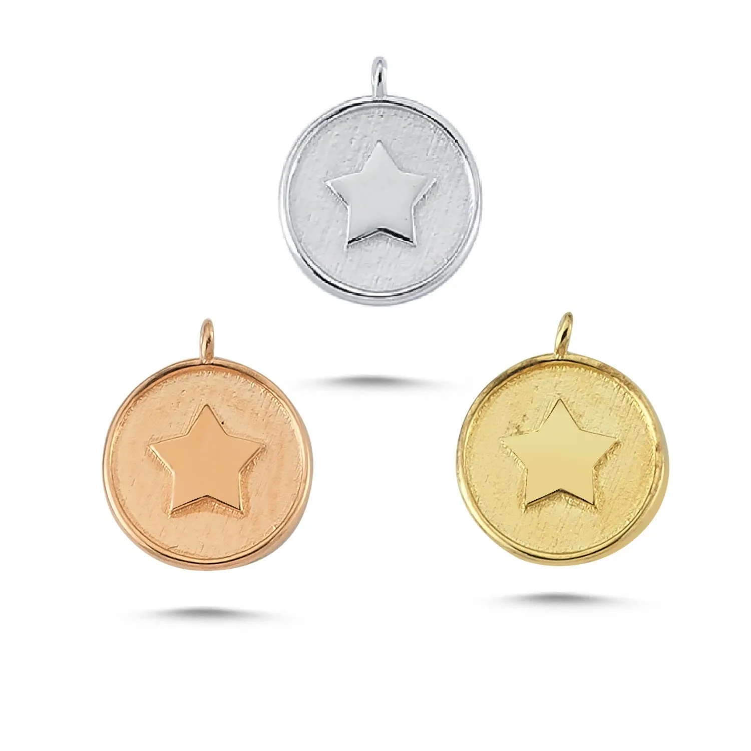 Star Round Charm
