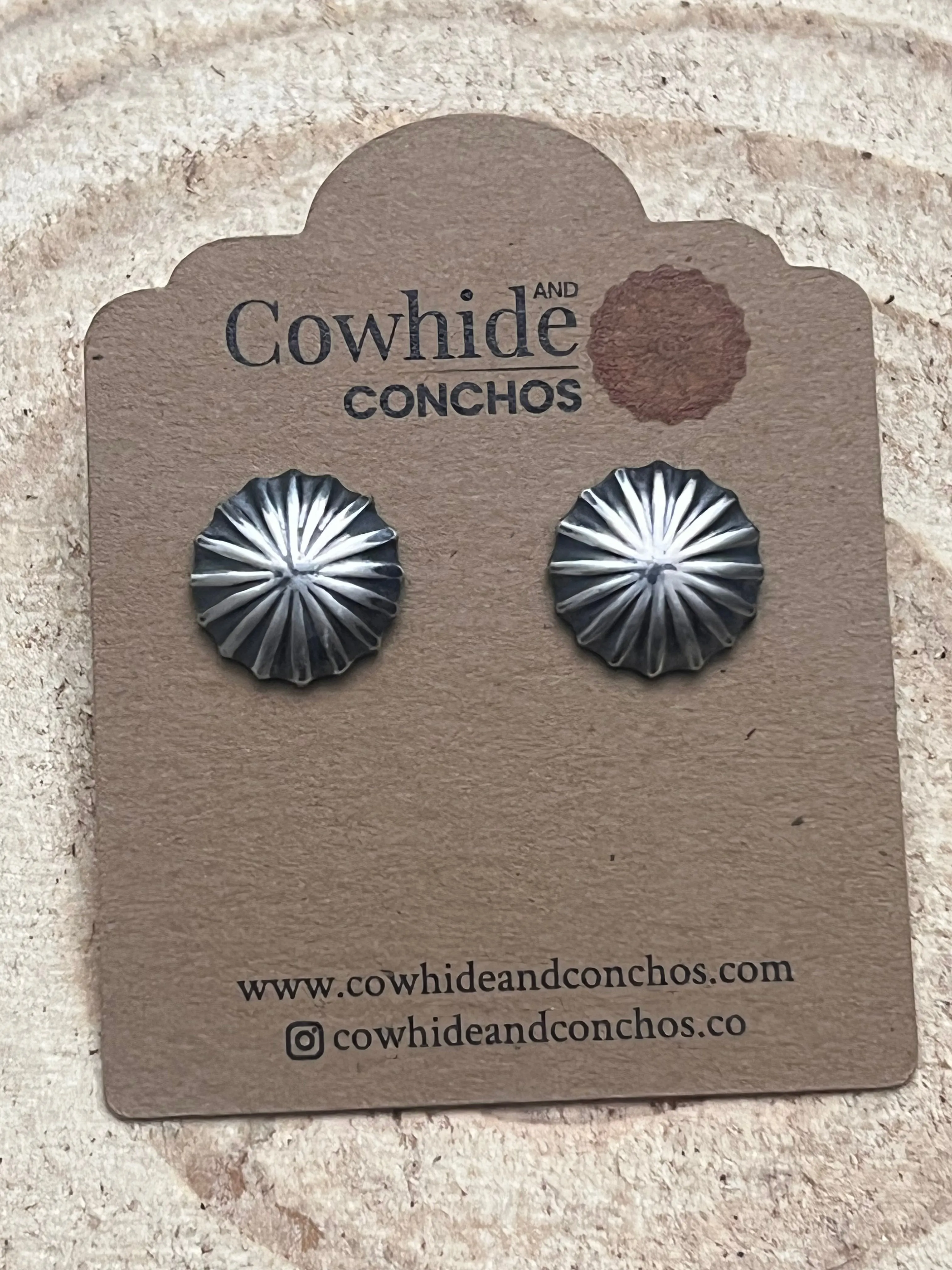 Starburst Concho Earrings