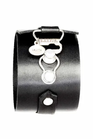 Studded Leather Cuff