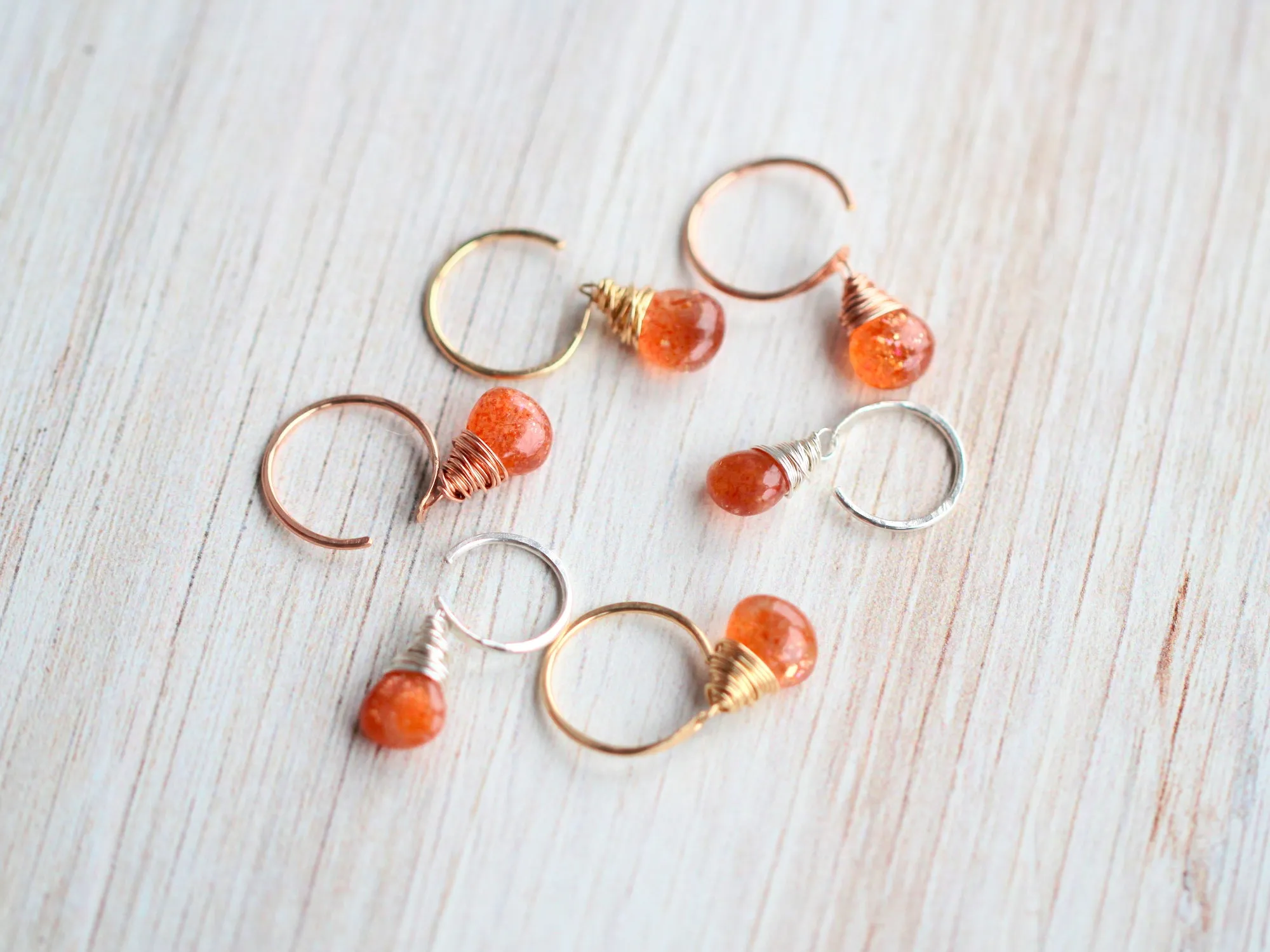 Sunstone Dangle Hugs