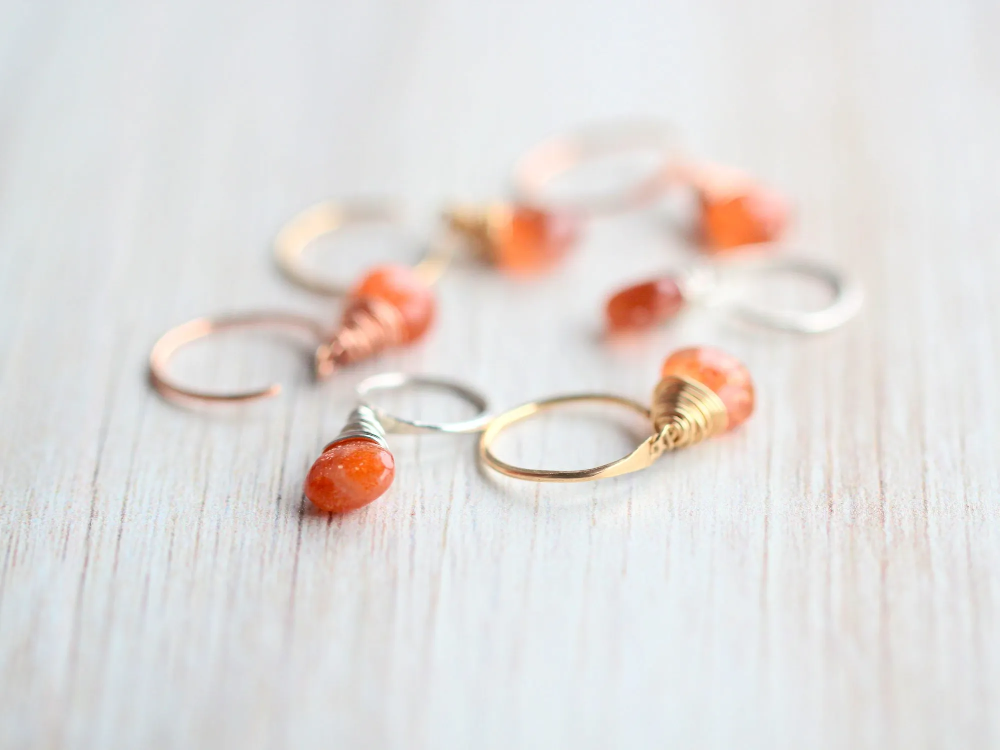 Sunstone Dangle Hugs