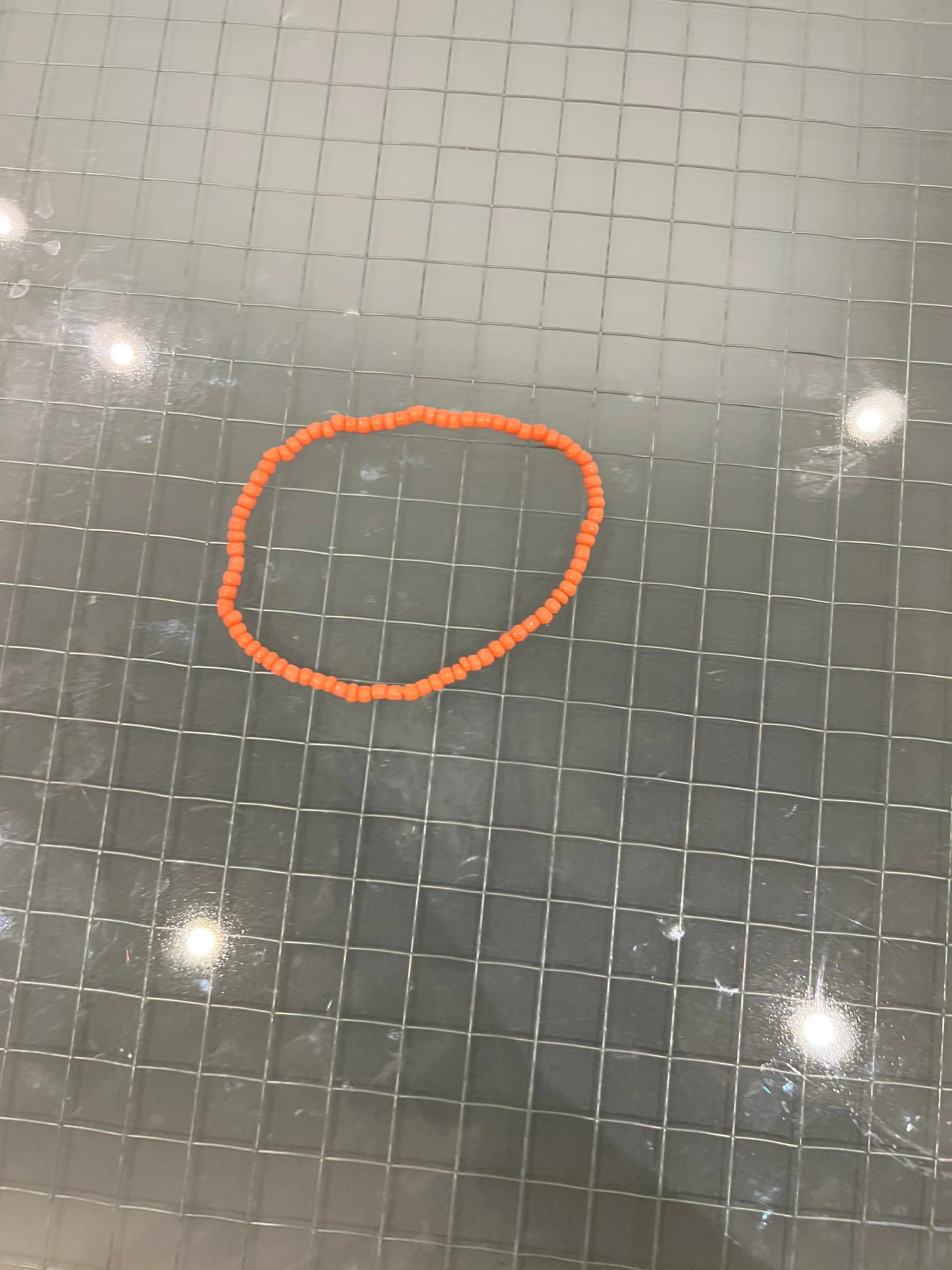 Super peachy anklet
