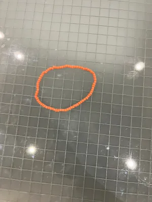Super peachy anklet