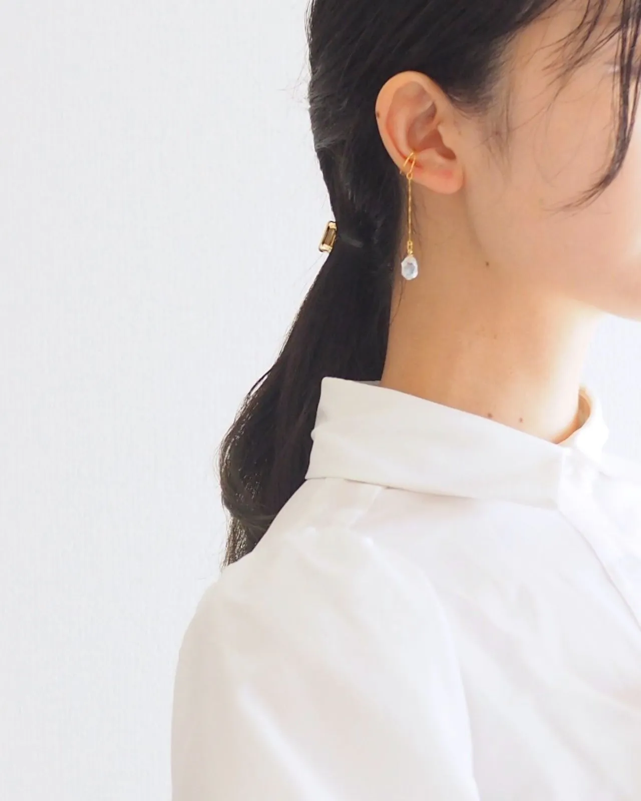 Thin ice ear cuffs [ ear cuffs / set item ].
