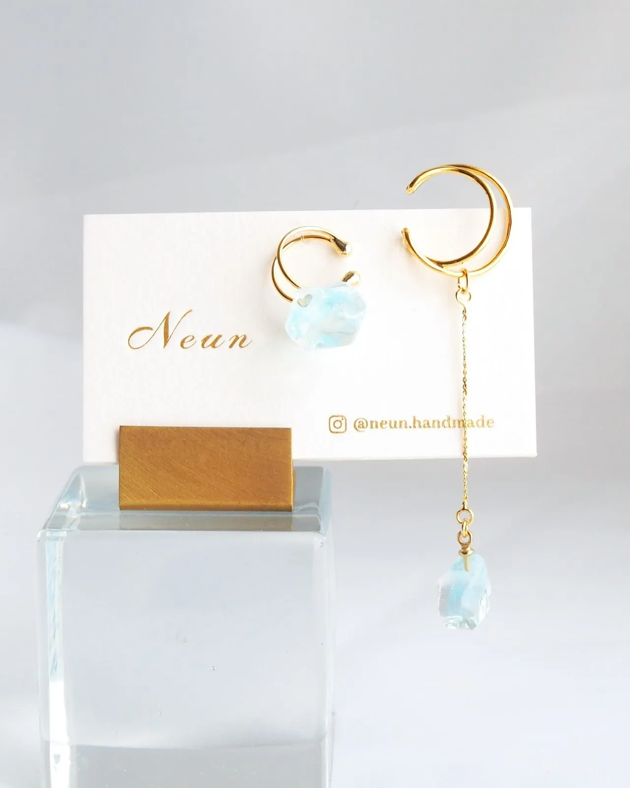Thin ice ear cuffs [ ear cuffs / set item ].