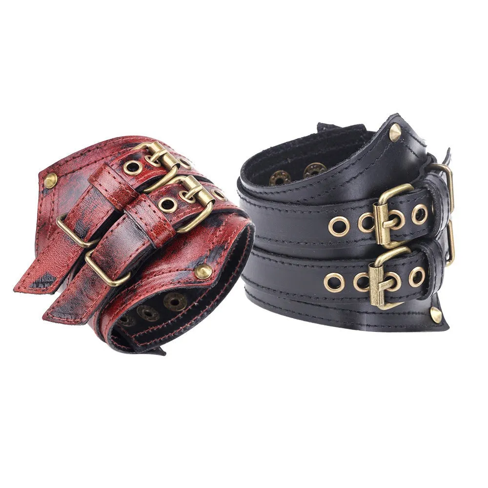 Timeless Retro Armbands - Leather Bracelet by The Nevermore