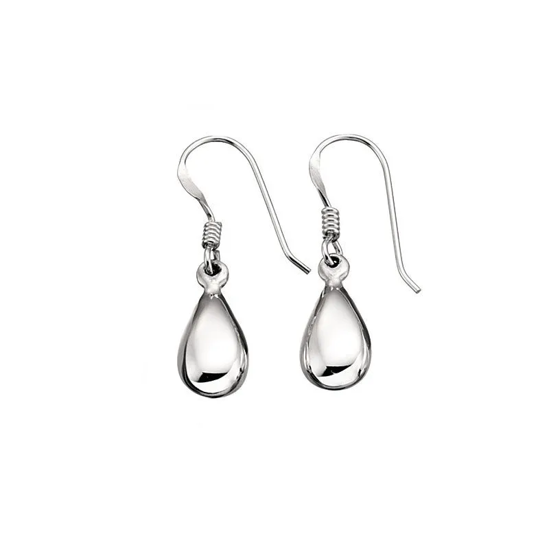 Tiny Drops Sterling Silver Earrings