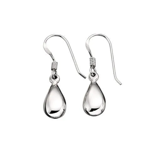 Tiny Drops Sterling Silver Earrings