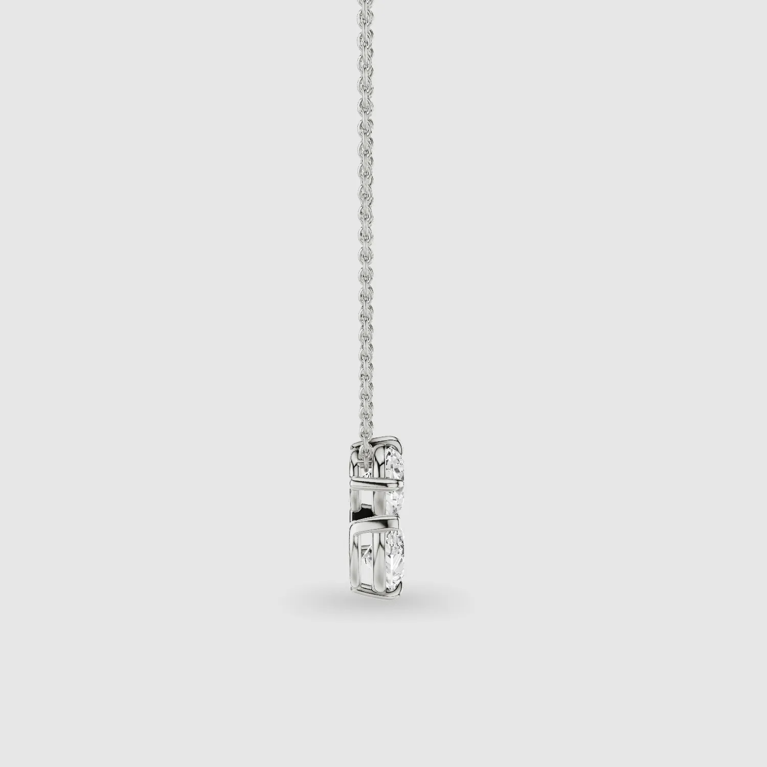 U&I Lucy Lab Grown Diamond Fashion Pendant -Pear