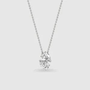 U&I Lucy Lab Grown Diamond Fashion Pendant -Pear