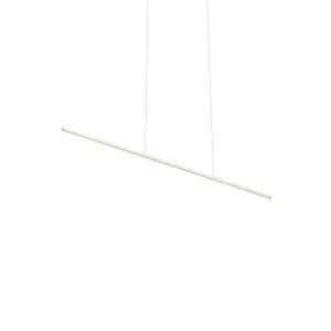 Vega Minor 48-in White LED Linear Pendant