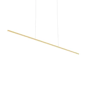 Vega Minor 60-in Brushed Gold LED Linear Pendant