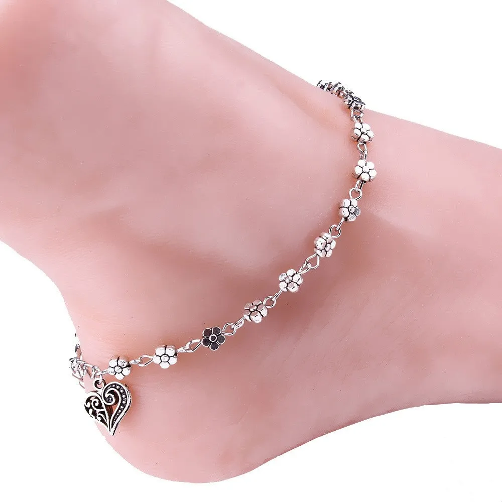 Women Stylish Foot Jewelry - Beach Anklet Chain