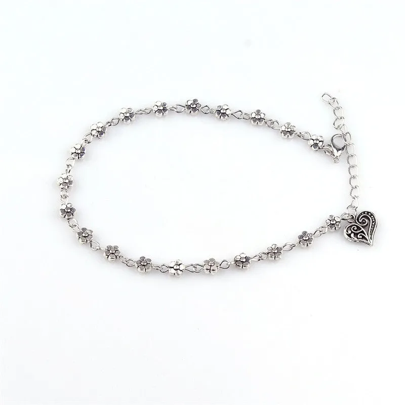 Women Stylish Foot Jewelry - Beach Anklet Chain